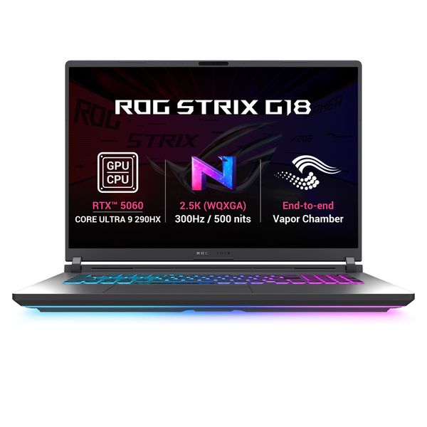 ASUS ROG Strix G18/G815LM-TT156WZ/U9-290HXPLUS/18''/2560x1600/32GB/1TB/RTX 5060/W11H/Gray/2R