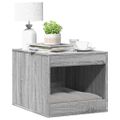 vidaXL Uzavretý box na stelivo sivá sonoma 47x59x42cm kompozitné drevo