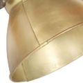vidaXL Industriálna nástenná lampa mosadzná 90x25 cm E27