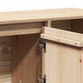 vidaXL Komoda 110,5x35x80 cm borovicový masív