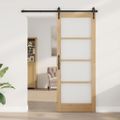 vidaXL Vnútorné dvere ORKDAL Hnedá 83 x 211 cm