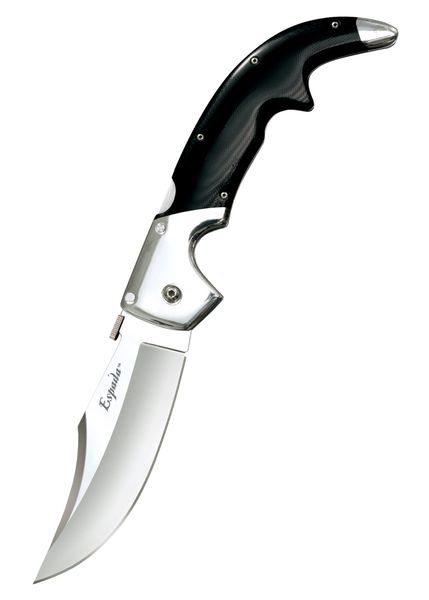 Cold Steel 62MB Espada Large veľký vreckový nôž 14 cm, čierna, hliník, G10