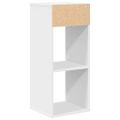 VidaXL skrinka na knihy Biela 34x31x80 cm Drevo