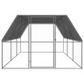 vidaXL Klietka pre sliepky 3x6x2 m pozinkovaná oceľ