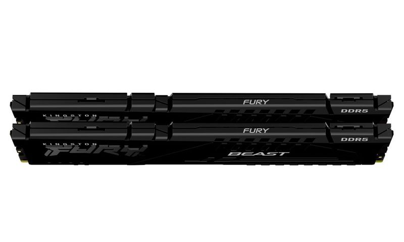 Kingston FURY Beast/DDR5/32GB/5200MHz/CL40/2x16GB/Black Operacní pamet, DDR4, 32GB (2x 16GB kit), 5200MHz, DIMM, CL40