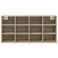 vidaXL Skriňa na topánky 103 x 30 x 51 cm Kompozitné drevo Dub sonoma