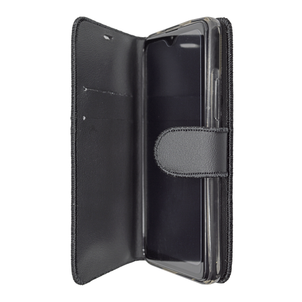 Knižkové puzdro pre CUBOT Note 8, kožené, čierne
