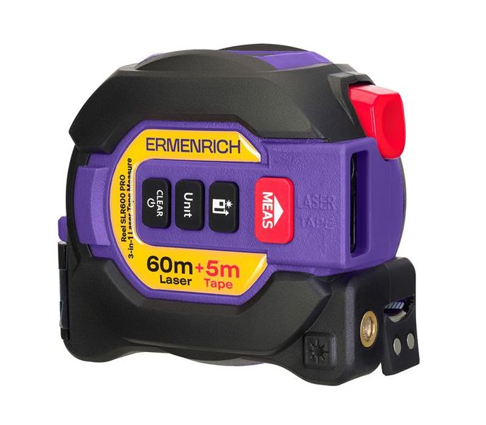 Laserový svinovací meter "3 v 1" Ermenrich Reel SLR600 PRO