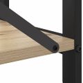 vidaXL Regál na knihy 60 x 30 x 50 cm Kompozitné drevo Sonoma dub