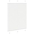 vidaXL plisovaná roleta biela 105x100 cm šírka látky 104,4 cm