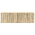vidaXL Nástenná TV skrinka Dub sonoma 98 x 41 x 30 cm Kompozitné drevo