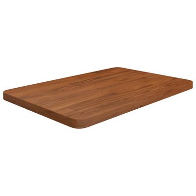 vidaXL Kúpeľňová doska tmavohnedá 60x40x2,5 cm ošetrený masív