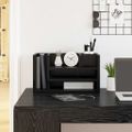 vidaXL Organizér na pult Čierny dub 44,5 x 24 x 25 cm Kompozitné drevo
