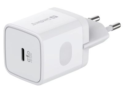 Sandberg USB-C AC Charger PD20W, biela