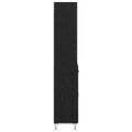 vidaXL Highboard 2 ks Čierny dub 69,5 x 34 x 180 cm