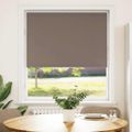 vidaXL Roleta zatemnenie Coffee 105x130 cm Šírka látky 100,7 cm