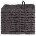 vidaXL Uterák pre hostí SOLUND 10 ks Antracit 15 x 21 cm 550 gsm