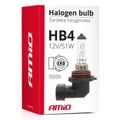 Halogénová žiarovka HB4 9006 12V 51W AMiO-01480