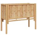 vidaXL Zvýšený záhon Hnedá 90 x 35 x 70 cm Bambus