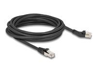 RJ45 Network Cable Cat.6A S/FTP plug 45°