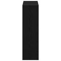 vidaXL skrinka na knihy čierny dub 97,5x29,5x100 cm konštruované drevo