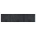 vidaXL Koberec obdĺžnikový sivý 70x300 cm bambus
