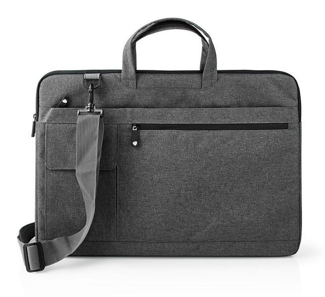 NEDIS brašna na notebook/ 17-18"/ ramenný popruh/ 8 úložných kabeliek/ čierna Brašna, pre notebook, 17-18", ramenný popruh, 8 úložných kabeliek, čierna