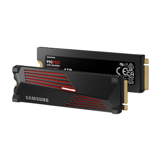 Samsung 990 PRO/4TB/SSD/M.2 NVMe/Heatsink/5R SSD disk, interný, 4TB, M.2 (2280), PCIe 4.0 x4, NVMe 2.0, s chladičom
