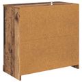 vidaXL Servírovacia skriňa Staré drevo 70 x 35,5 x 67,5 cm
