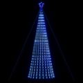 vidaXL LED vianočný stromček 1028 LED modré 403 cm