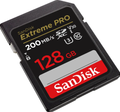 SanDisk memory card 128GB Extreme Pro SDXC C10 V30 UHS-I U3