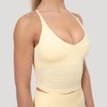 Dámske tielko Luma Butter Yellow - GymBeam, veľkosť M