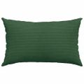 vidaXL Vankúše na pohovku 2 pcs Tmavozelená 50 x 30 cm
