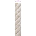 vidaXL Jutové lano 20 mm Biela 100% Tossa juta