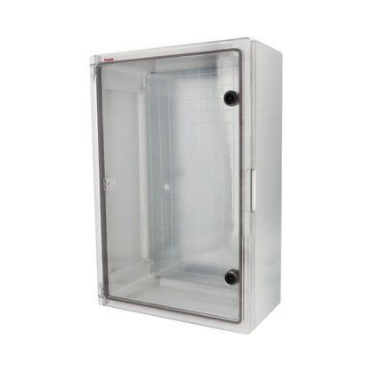Skříň 39146-T MAGNA IP65, 600x400x200mm, průhledné dveře, součást: montážní deska