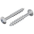 vidaXL Skrutka 2 ks Strieborná 9,8 x 35 mm Železo