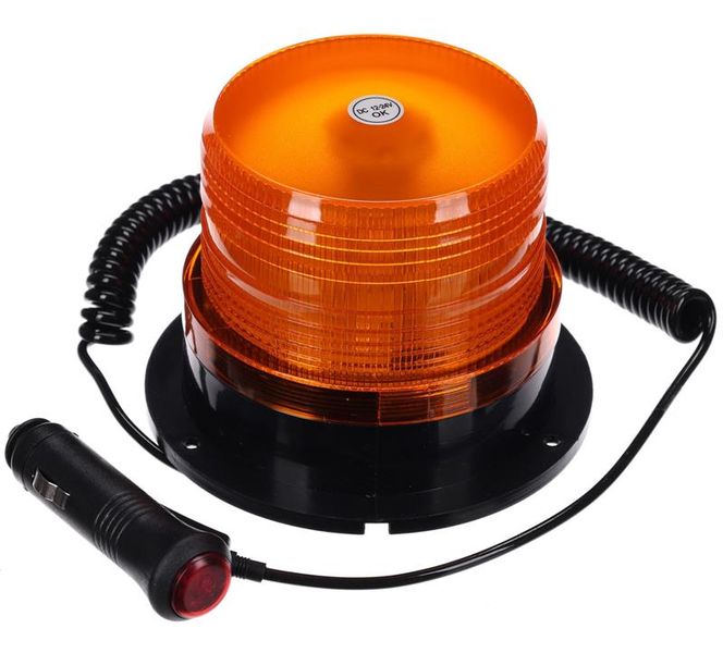 Maják, výstražné světlo na auto s magnetem CAR BEACON 1, LED, SIXTOL