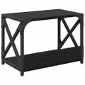 vidaXL Stojan na tlačiareň Čierny dub 44 x 26 x 31.5 cm