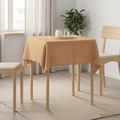 vidaXL Uterák na stôl Štvorcový Béžová 90 x 90 cm Polyester