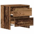 vidaXL Nočný stolík 2 ks Staré drevo 45 x 34 x 44,5 cm