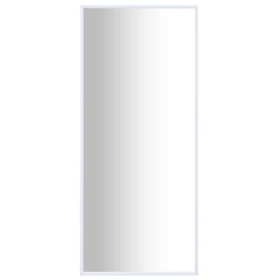 vidaXL Zrkadlo biele 140x60 cm