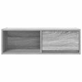 vidaXL TV stolíky 2 ks sivý dub sonoma 80x31x25,5 cm spracované drevo