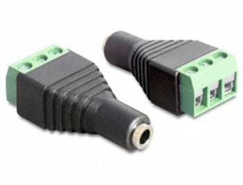 Zdierka JACK 3,5 stereo so svorkovnicou