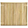 vidaXL Záhradná kôlňa na náradie 135x60x123 cm impregnované borovicové drevo