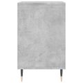 vidaXL Botník betónovo sivý 102x36x60 cm spracované drevo