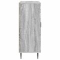 vidaXL Servírovacia skriňa Sivá sonoma 66 x 34,5 x 89,5 cm