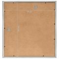 vidaXL Fotorámiky na stenu, koláž 5 ks, strieborné 50x50 cm, MDF