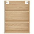 vidaXL Vysoká skrinka dub sonoma 69,5x34x180 cm spracované drevo