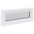 vidaXL Podkrovné okno RISOR 100 x 40 cm PVC a sklo