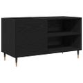 vidaXL Skrinka na gramofónové platne Čierny dub 85 x 38 x 48 cm